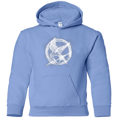 Sweatshirts Carolina Blue / YS Hunger Games Smoke Youth Hoodie