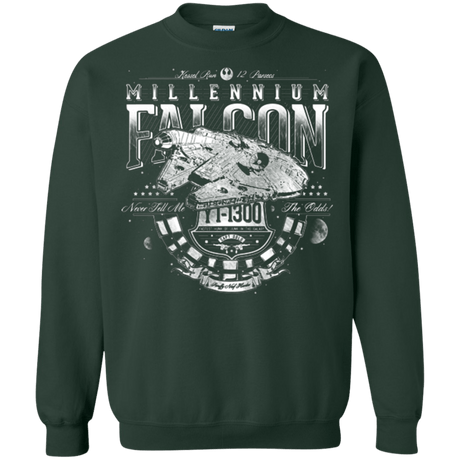 Sweatshirts Forest Green / Small Hunk A Junk Crewneck Sweatshirt