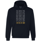 Sweatshirts Navy / Small I am Odin Premium Fleece Hoodie