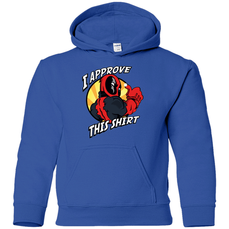 Sweatshirts Royal / YS I Approve This Shirt Youth Hoodie