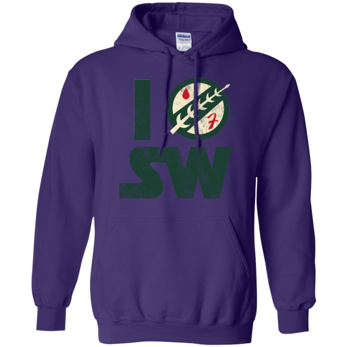 Sweatshirts Purple / Small I Boba SW Pullover Hoodie