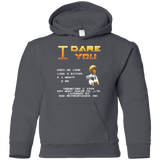 Sweatshirts Charcoal / YS I Dare you Youth Hoodie