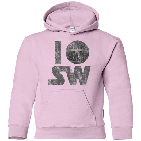 Sweatshirts Light Pink / YS I Deathstar SW Youth Hoodie