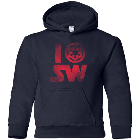 Sweatshirts Navy / YS I Empire SW Youth Hoodie