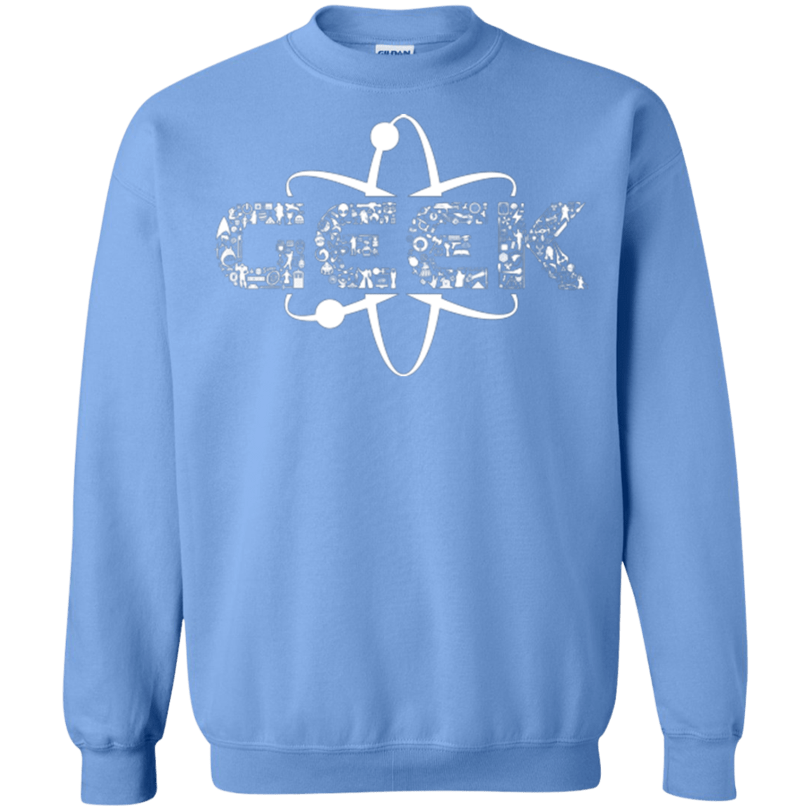Sweatshirts Carolina Blue / Small I Geek Crewneck Sweatshirt