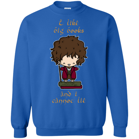 Sweatshirts Royal / Small I Like Big Books Crewneck Sweatshirt