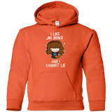 Sweatshirts Orange / YS I Like Big Books Youth Hoodie