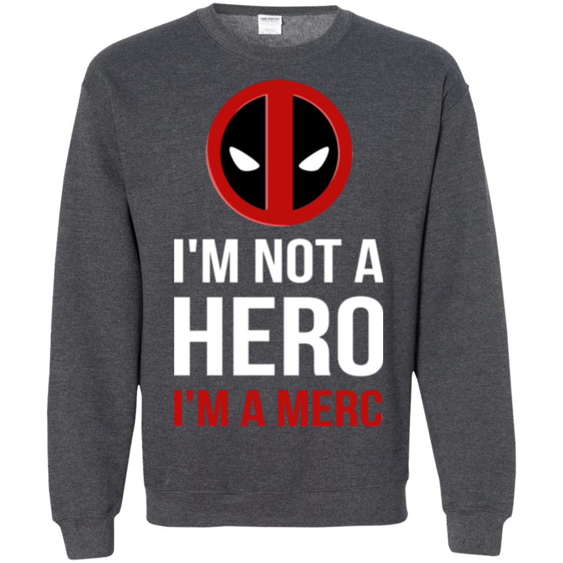 Sweatshirts Dark Heather / Small I'm a merc Crewneck Sweatshirt