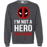 Sweatshirts Dark Heather / Small I'm a merc Crewneck Sweatshirt