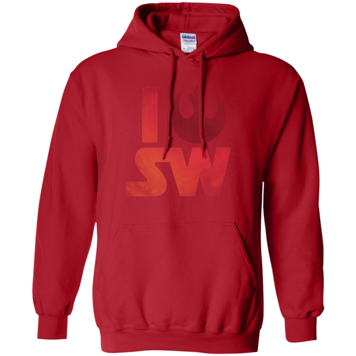 Sweatshirts Red / Small I Rebel SW Pullover Hoodie