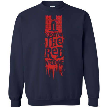 Sweatshirts Navy / Small I Survived the Red Wedding Crewneck Sweatshirt