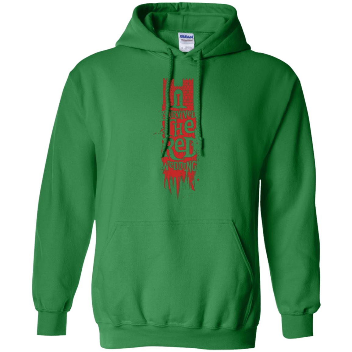 Sweatshirts Irish Green / Small I Survived the Red Wedding Pullover Hoodie