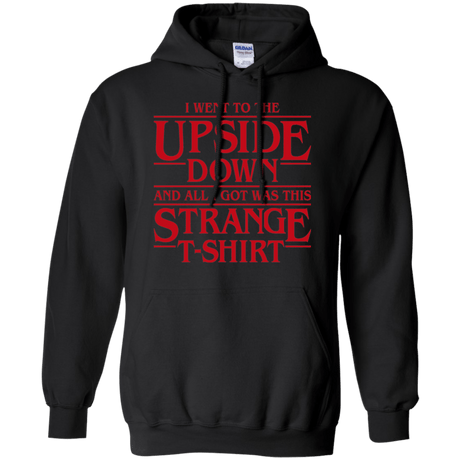 Sweatshirts Black / S I Went to the Upside Down Pullover Hoodie