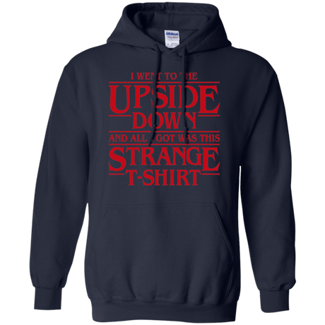 Sweatshirts Navy / S I Went to the Upside Down Pullover Hoodie