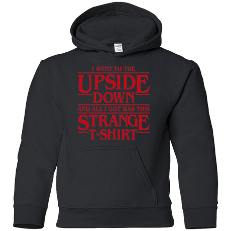 Sweatshirts Black / YS I Went to the Upside Down Youth Hoodie