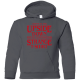 Sweatshirts Charcoal / YS I Went to the Upside Down Youth Hoodie