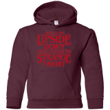 Sweatshirts Maroon / YS I Went to the Upside Down Youth Hoodie