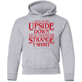 Sweatshirts Sport Grey / YS I Went to the Upside Down Youth Hoodie