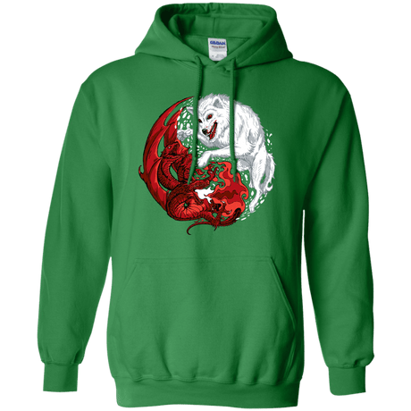 Sweatshirts Irish Green / Small Ice and Fire Pullover Hoodie