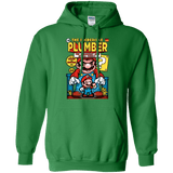 Sweatshirts Irish Green / Small incredible PLUMBER Pullover Hoodie