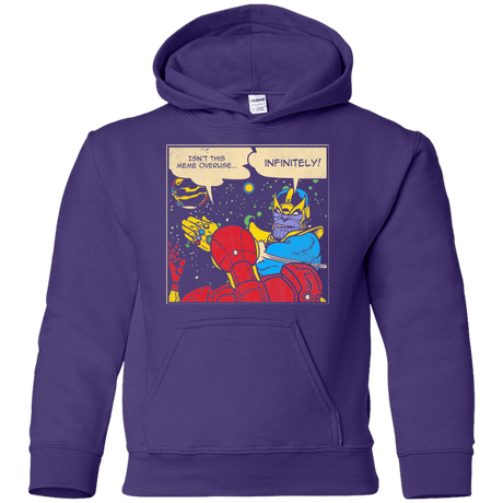 Sweatshirts Purple / YS INFINITE SLAPS Youth Hoodie