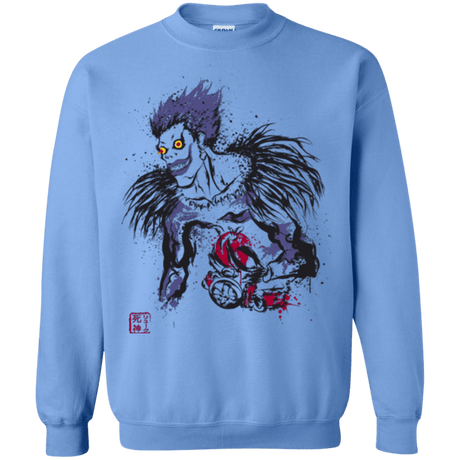Sweatshirts Carolina Blue / Small Ink-Ryuk Crewneck Sweatshirt