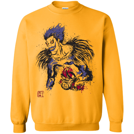 Sweatshirts Gold / Small Ink-Ryuk Crewneck Sweatshirt