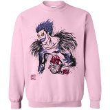 Sweatshirts Light Pink / Small Ink-Ryuk Crewneck Sweatshirt