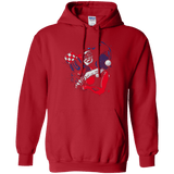 Sweatshirts Red / Small Insane Queen Pullover Hoodie