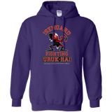 Sweatshirts Purple / Small ISENGARD FIGHTING URUKHAI Pullover Hoodie