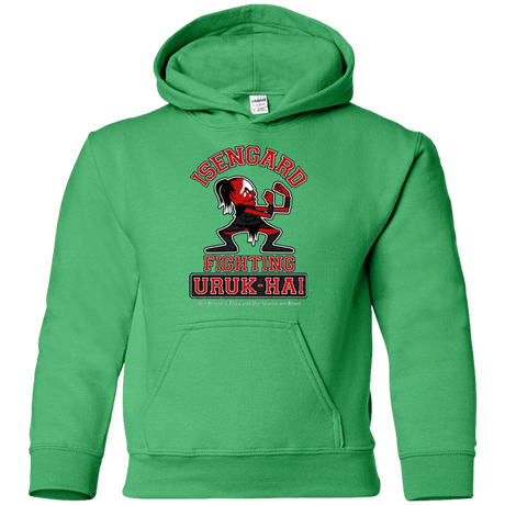 Sweatshirts Irish Green / YS ISENGARD FIGHTING URUKHAI Youth Hoodie