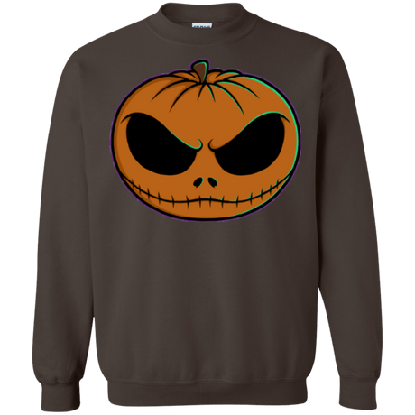 Sweatshirts Dark Chocolate / Small Jack O Lantern Crewneck Sweatshirt