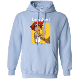 Sweatshirts Light Blue / Small JAMMING WITH EDWARD Pullover Hoodie