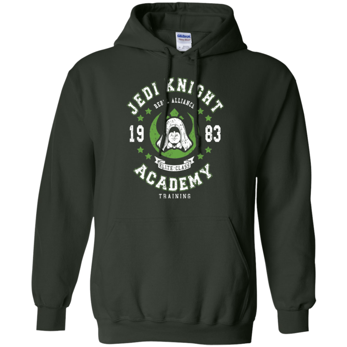 Sweatshirts Forest Green / Small Jedi Knight Academy 83 Pullover Hoodie