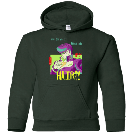 Sweatshirts Forest Green / YS Jojo Josuke Bizarre Adventure Youth Hoodie