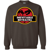 Sweatshirts Dark Chocolate / Small JURASSIC BETRAYAL Crewneck Sweatshirt