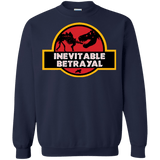 Sweatshirts Navy / Small JURASSIC BETRAYAL Crewneck Sweatshirt