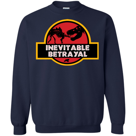 Sweatshirts Navy / Small JURASSIC BETRAYAL Crewneck Sweatshirt