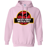 Sweatshirts Light Pink / Small JURASSIC BETRAYAL Pullover Hoodie