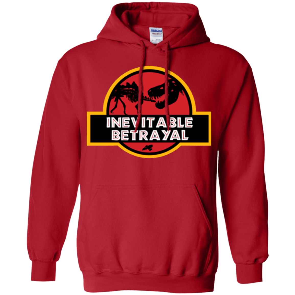 Sweatshirts Red / Small JURASSIC BETRAYAL Pullover Hoodie