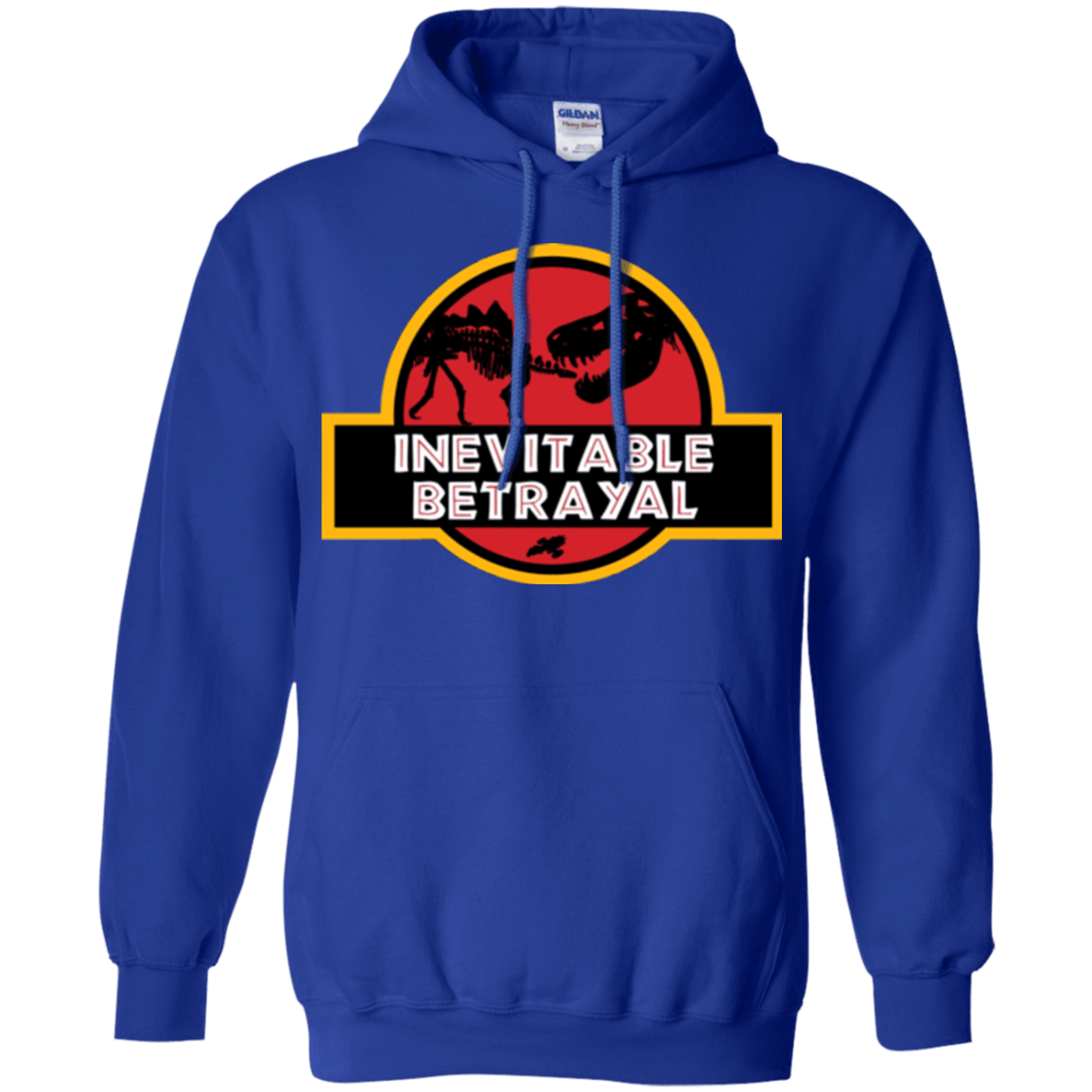 Sweatshirts Royal / Small JURASSIC BETRAYAL Pullover Hoodie