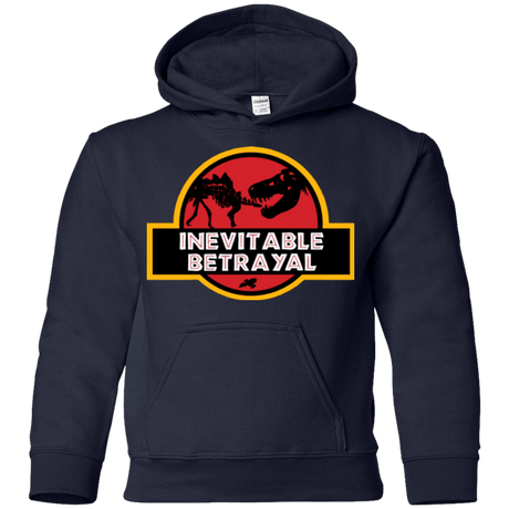 Sweatshirts Navy / YS JURASSIC BETRAYAL Youth Hoodie