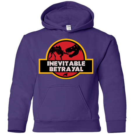 Sweatshirts Purple / YS JURASSIC BETRAYAL Youth Hoodie