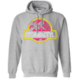Sweatshirts Sport Grey / Small Jurassic Power Pink Pullover Hoodie