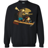 Sweatshirts Black / Small Just the 2 of Us Crewneck Sweatshirt