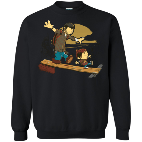 Sweatshirts Black / Small Just the 2 of Us Crewneck Sweatshirt