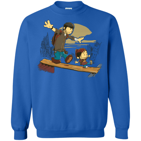 Sweatshirts Royal / Small Just the 2 of Us Crewneck Sweatshirt