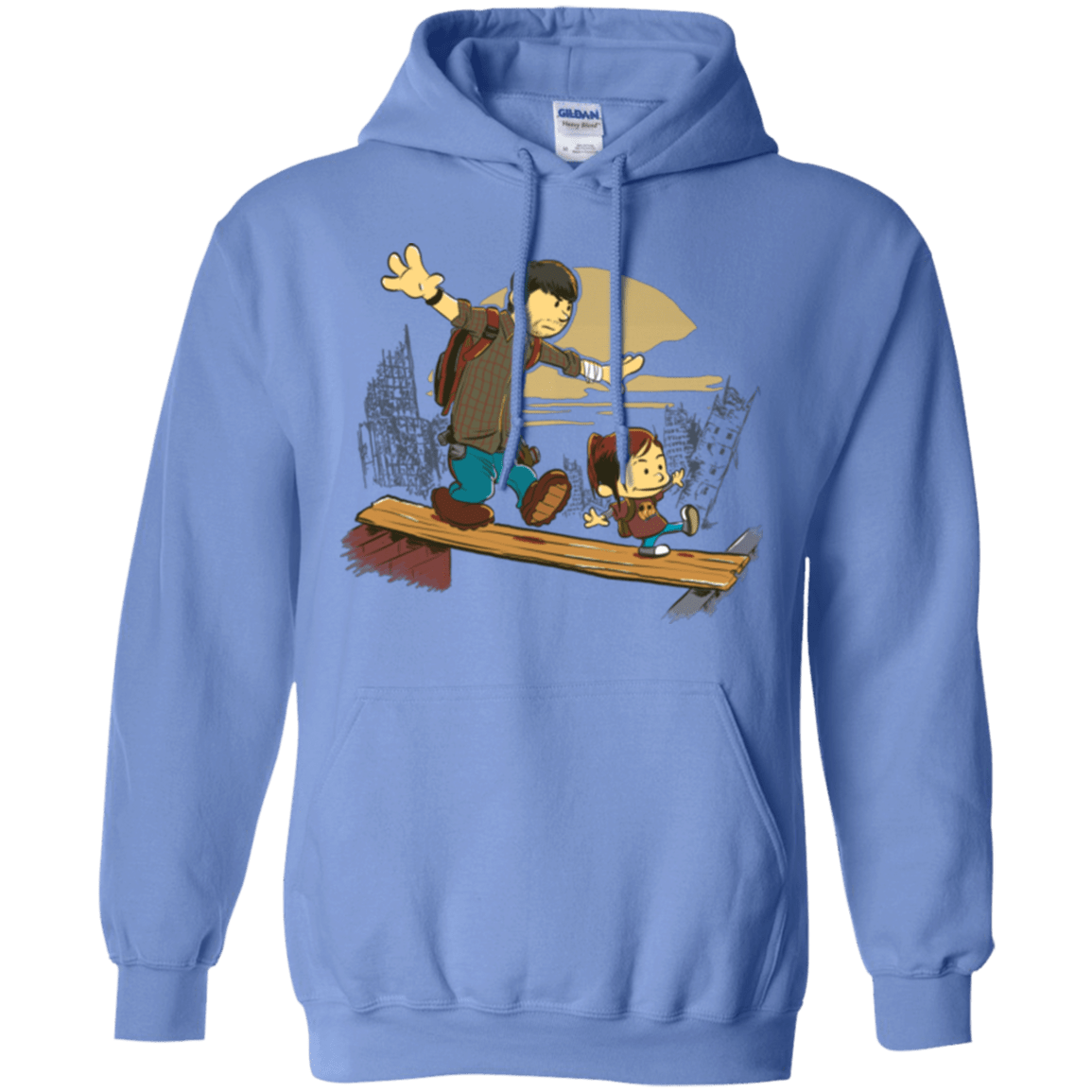 Sweatshirts Carolina Blue / Small Just the 2 of Us Pullover Hoodie