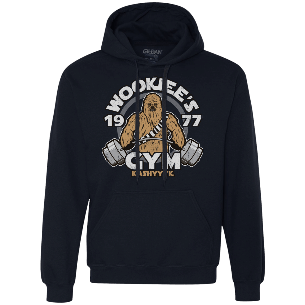 Sweatshirts Navy / Small Kashyyyk Gym Premium Fleece Hoodie