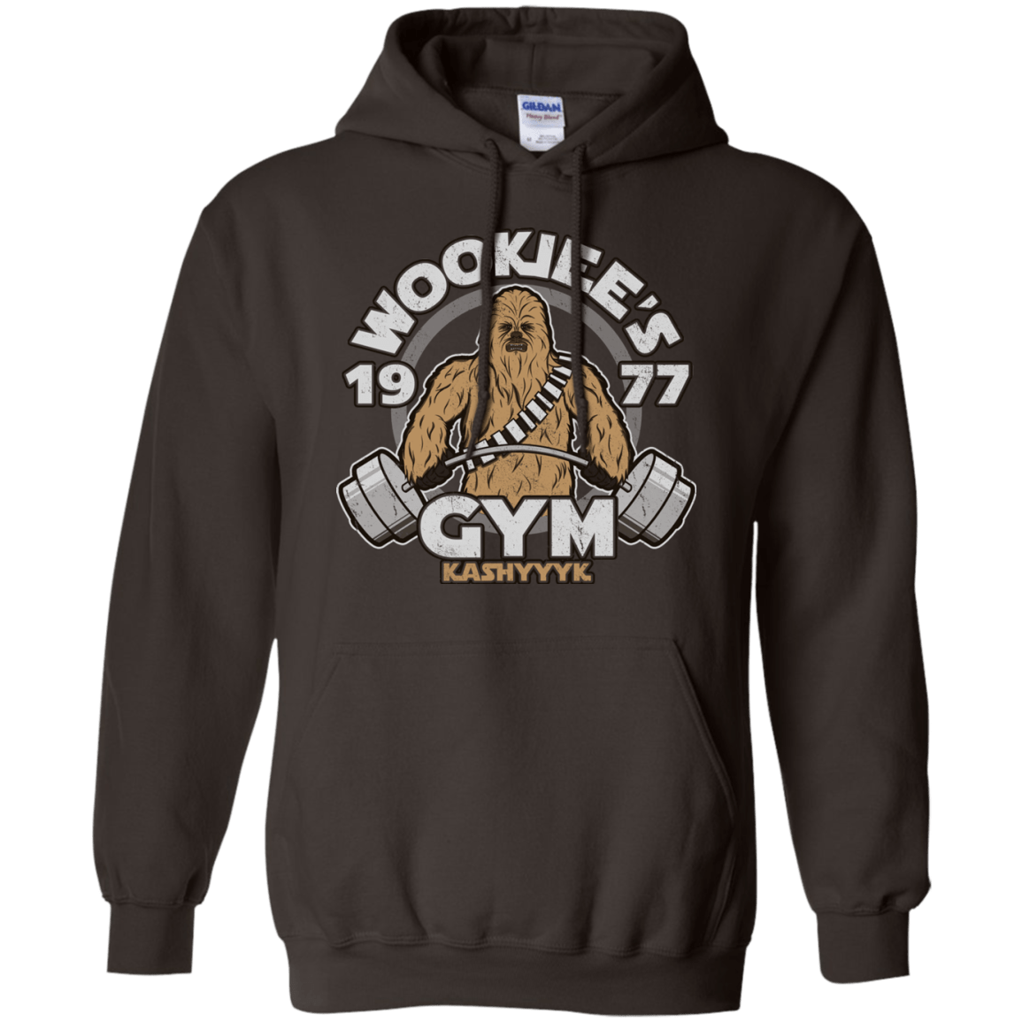 Sweatshirts Dark Chocolate / Small Kashyyyk Gym Pullover Hoodie